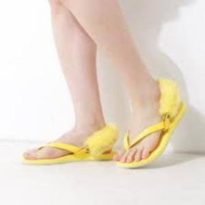 UGG Yellow LAALAA Sandal